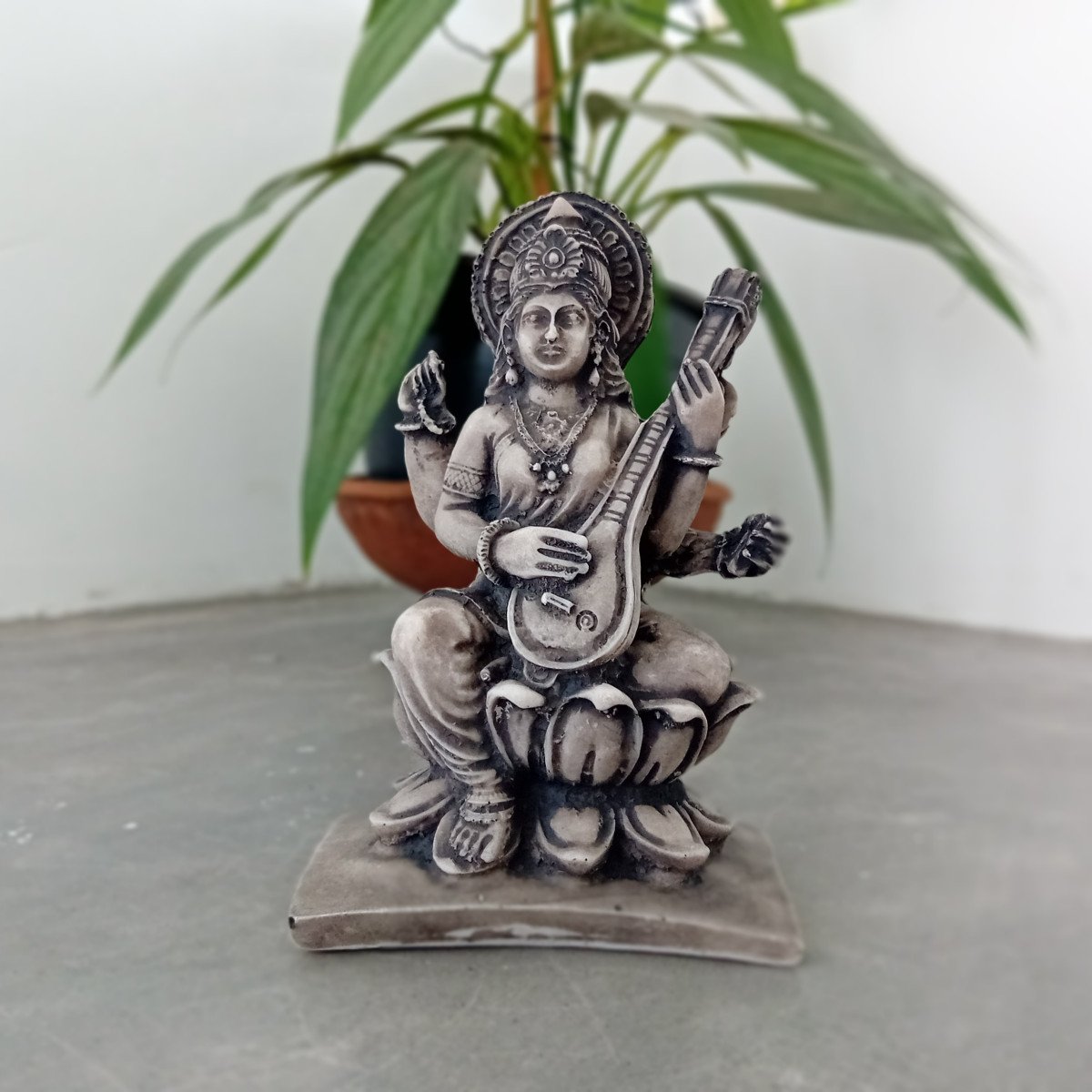 Saraswati Devi - Custom Religious Statue by Blessed Forms Sri Lanka